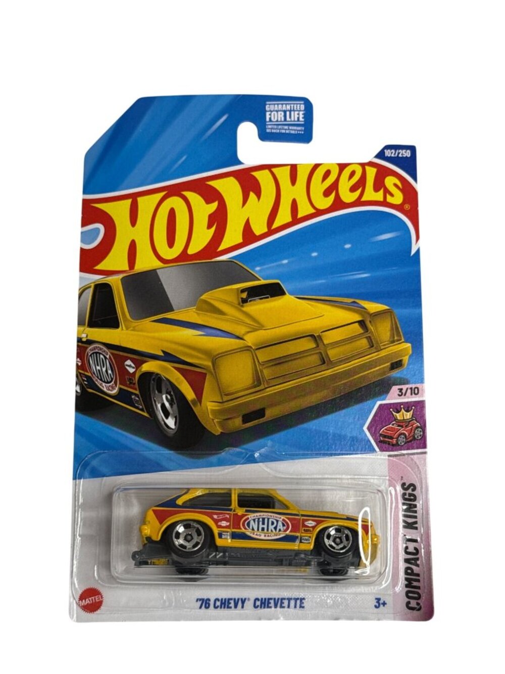 Hot Wheels 76 Chevy Chevette Compact Kings 2024 Mainline NOC Diecast Car